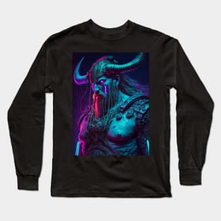 Cyberpunk Viking Long Sleeve T-Shirt